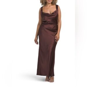 rust dress midi Rust 100% Organic Linen Midi Dress